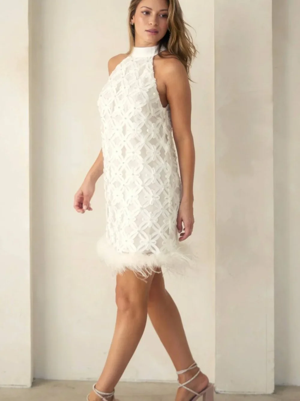 Last Fling Feather Dress